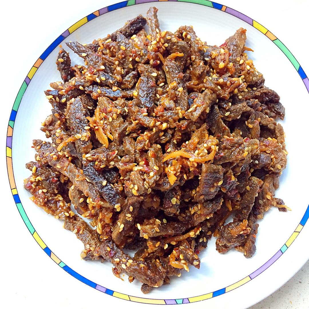 麻辣牛肉干