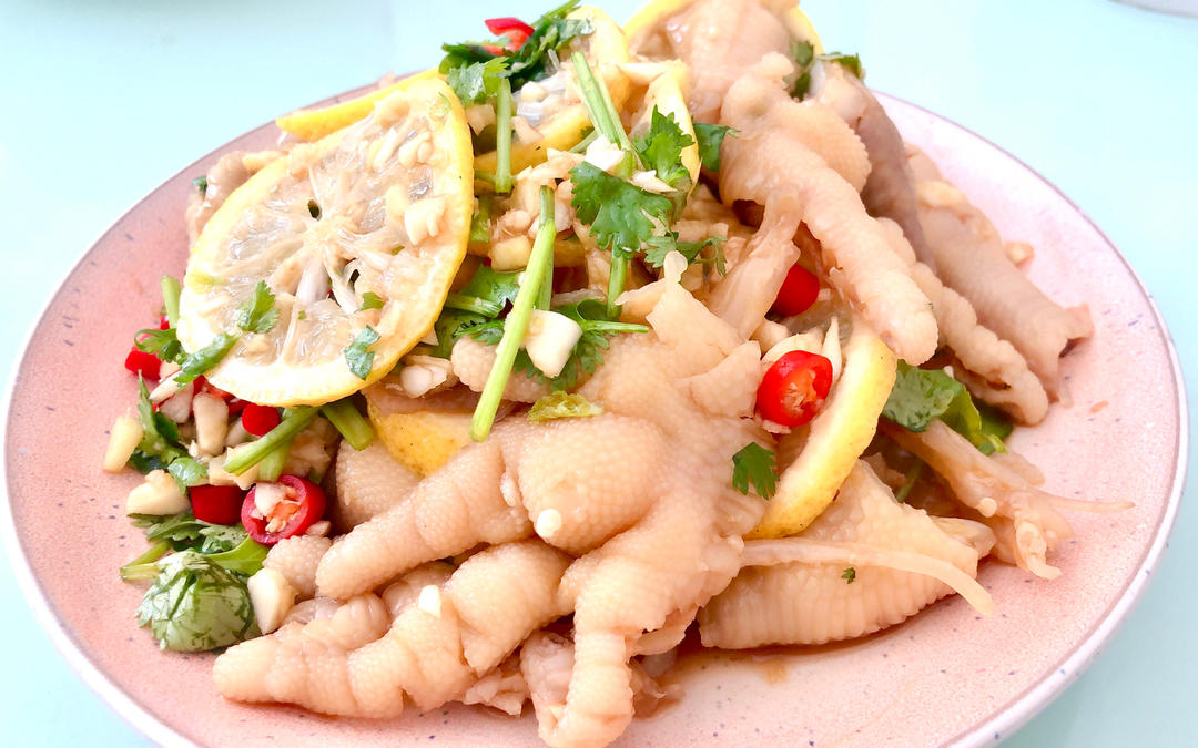 网红柠檬🍋无骨鸡爪（去骨方法配视频）