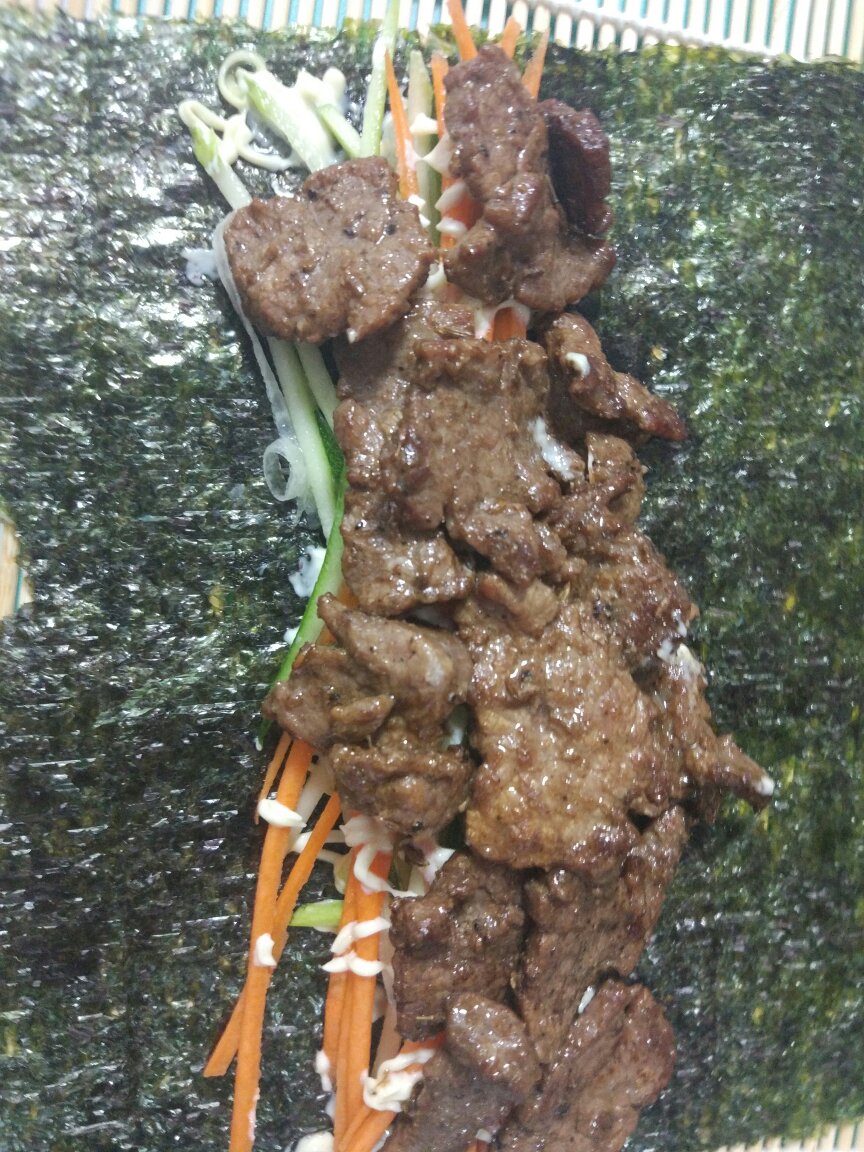 牛肉寿司卷