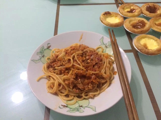 肉酱意大利面