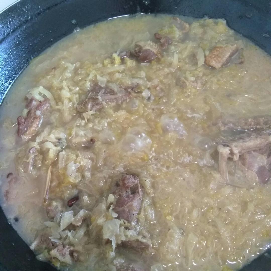 大鹅炖酸菜