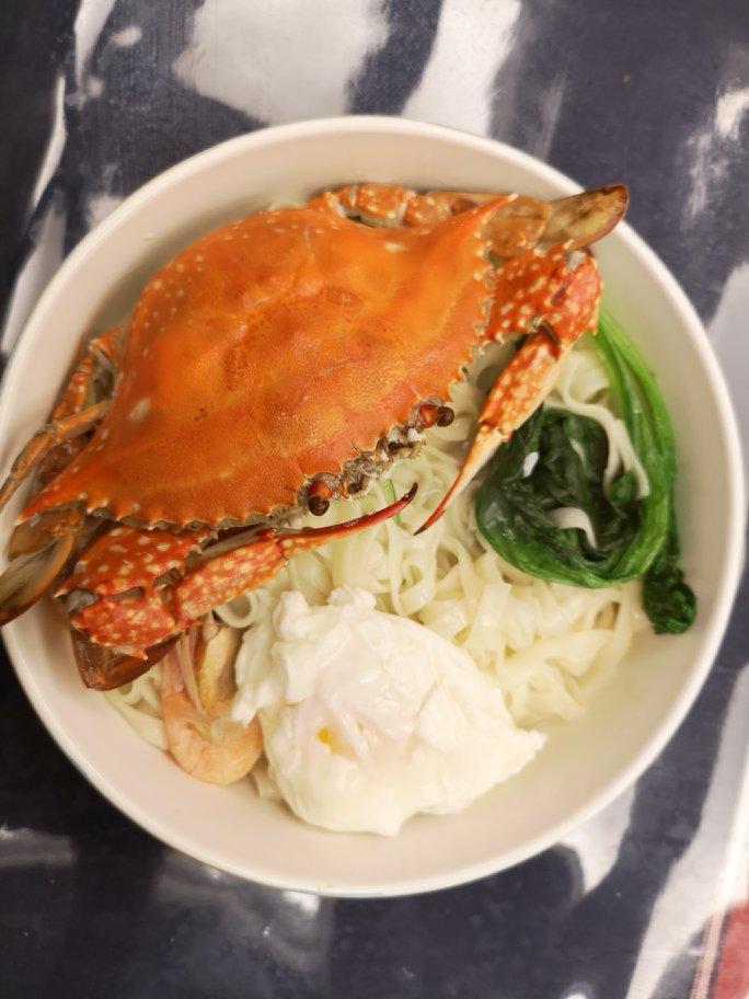 非马-1做的螃蟹面