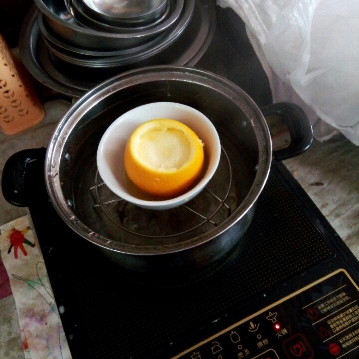 甜橙牛奶蛋羹