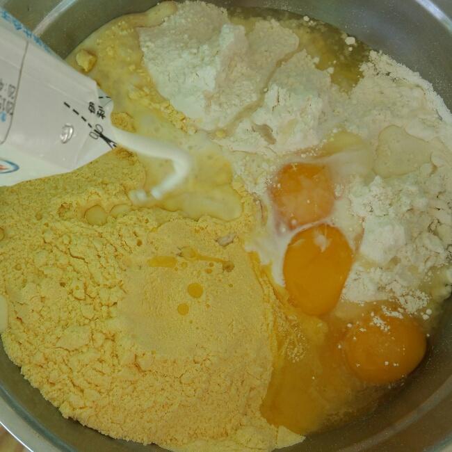 纯奶手撕吐司的做法 步骤1