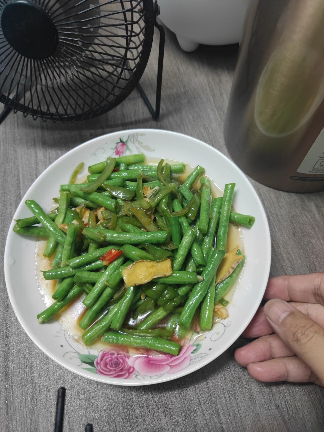 豇豆角炒肉