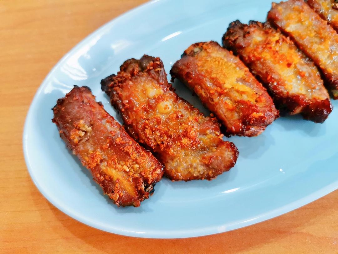 香到骨头里的蒜香排骨（烤箱）