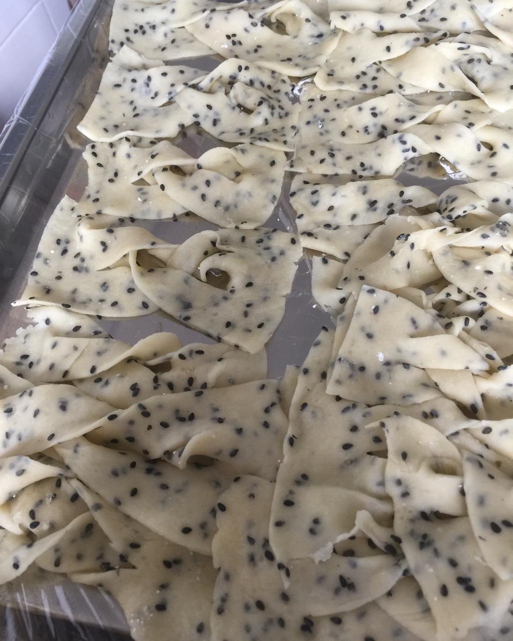 过年小食炸小果（焦叶）