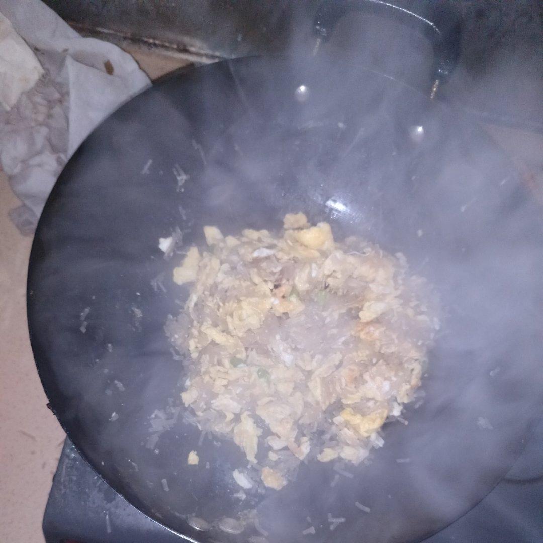 粉条炒鸡蛋