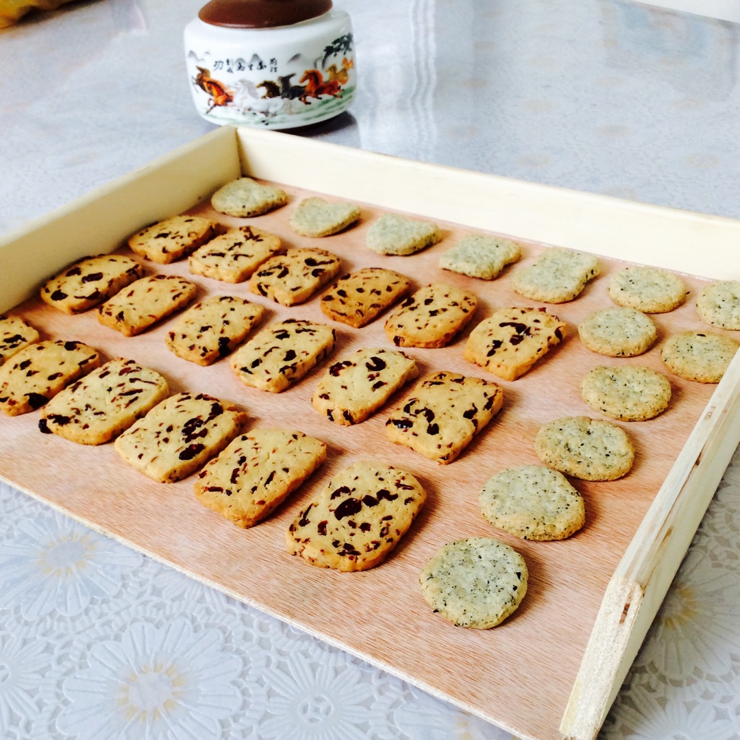 低糖少油版蔓越莓饼干