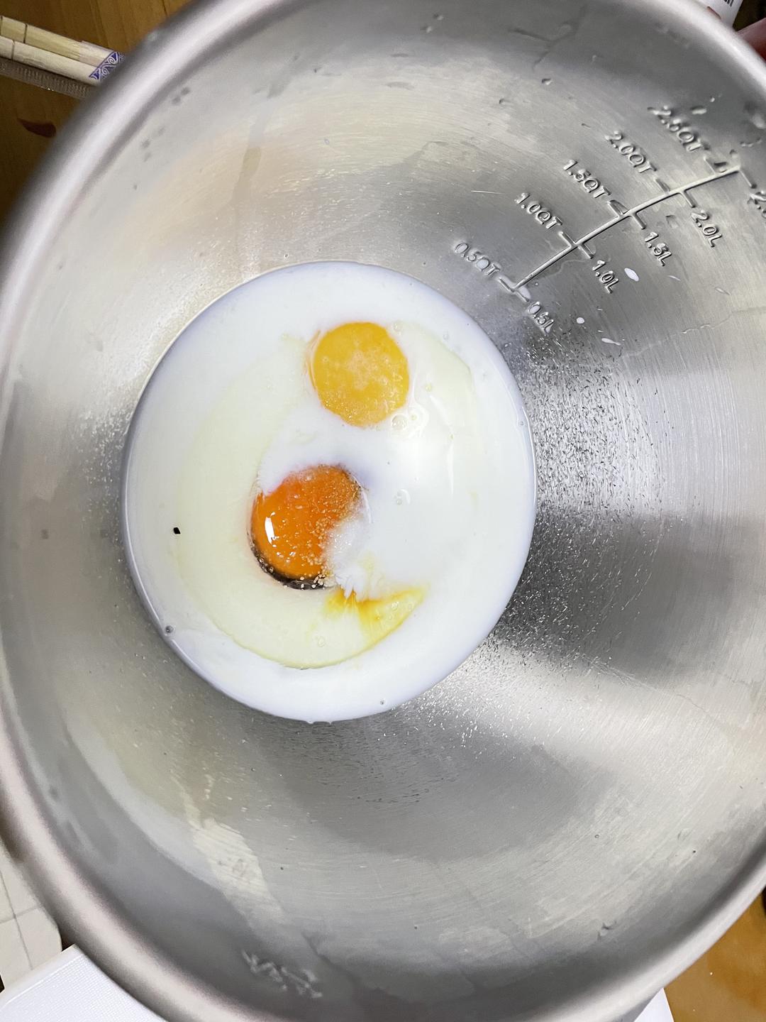 纯奶手撕吐司的做法 步骤1