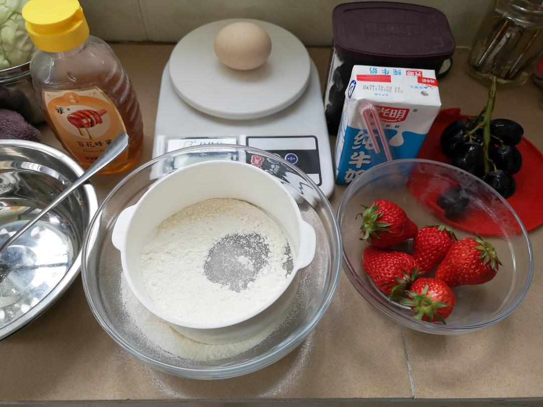 纯奶手撕吐司的做法 步骤1