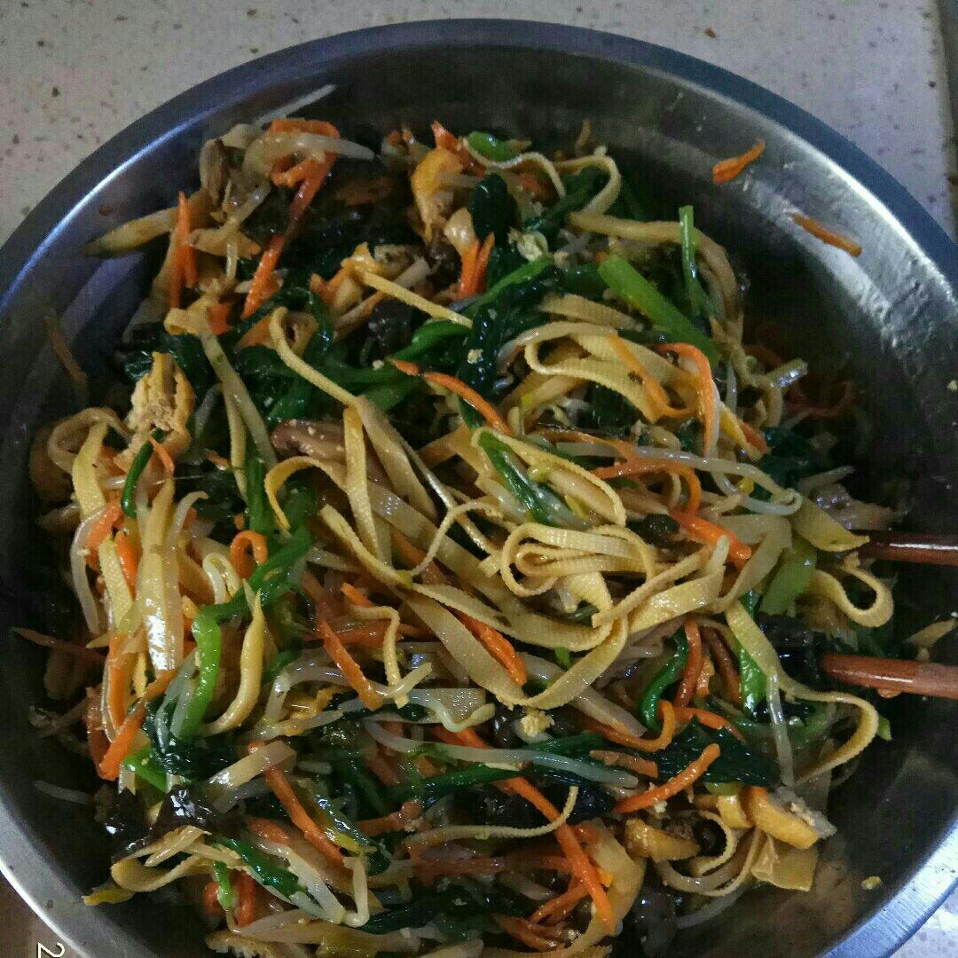 手机用户5046_c4te做的【素】十样菜--老南京什锦菜-南京人过年的餐桌