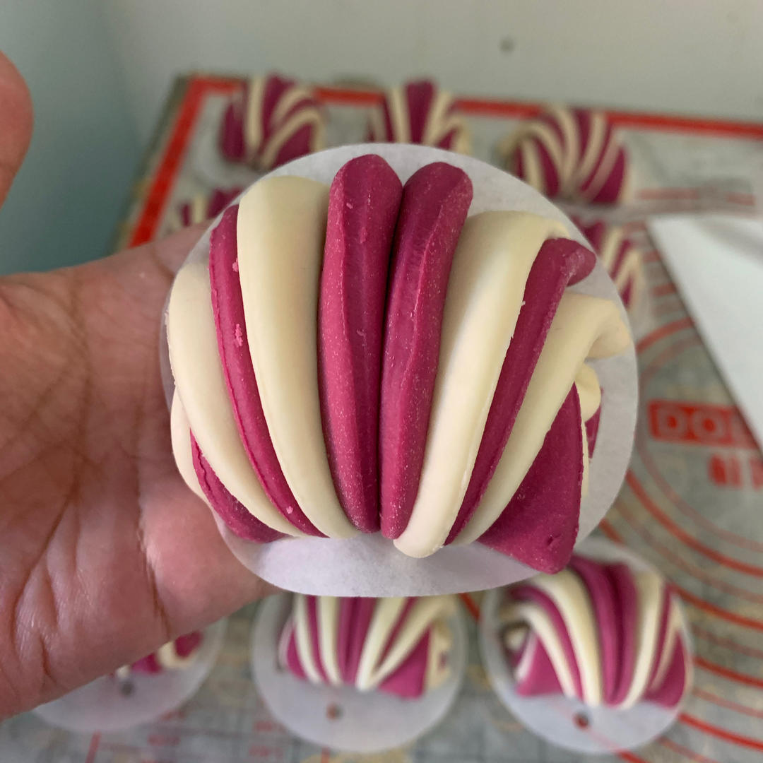 造型漂亮做法超简单的，花卷馒头