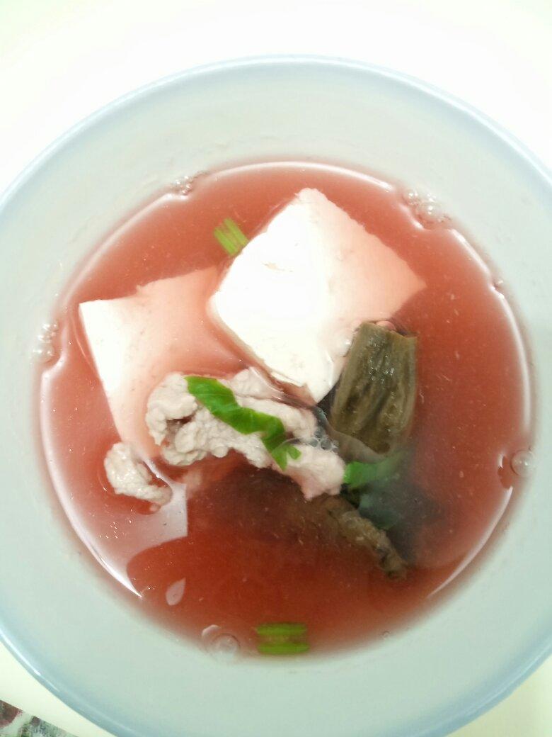 v5givemefive做的红菇豆腐汤