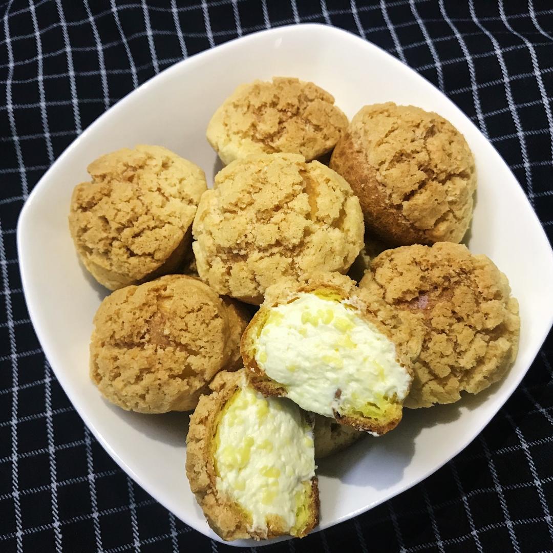 十分美味的酥皮泡芙