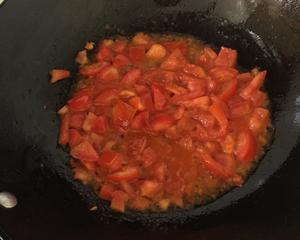 茄子柿子炒青椒的做法 步骤4