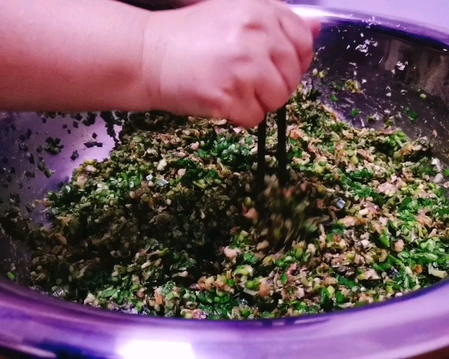 香菇韭菜猪肉饺的做法 步骤14