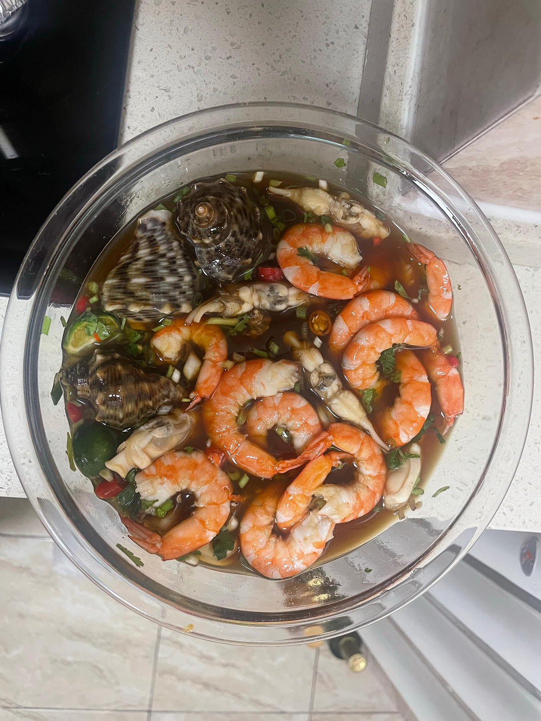 捞汁海鲜