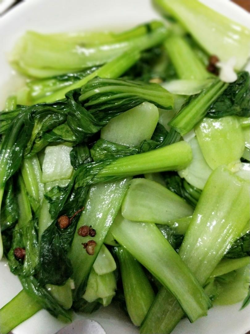 家常菜 清炒小白菜 瑞气祥和做的清炒小白菜