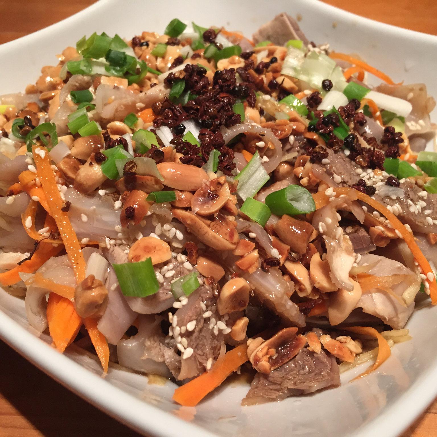 fannyyoung做的凉拌鲨鱼皮