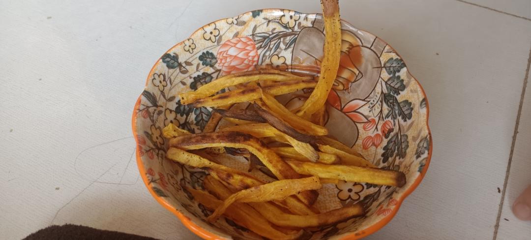 【空气炸锅版】美式红薯薯条🍠🍟