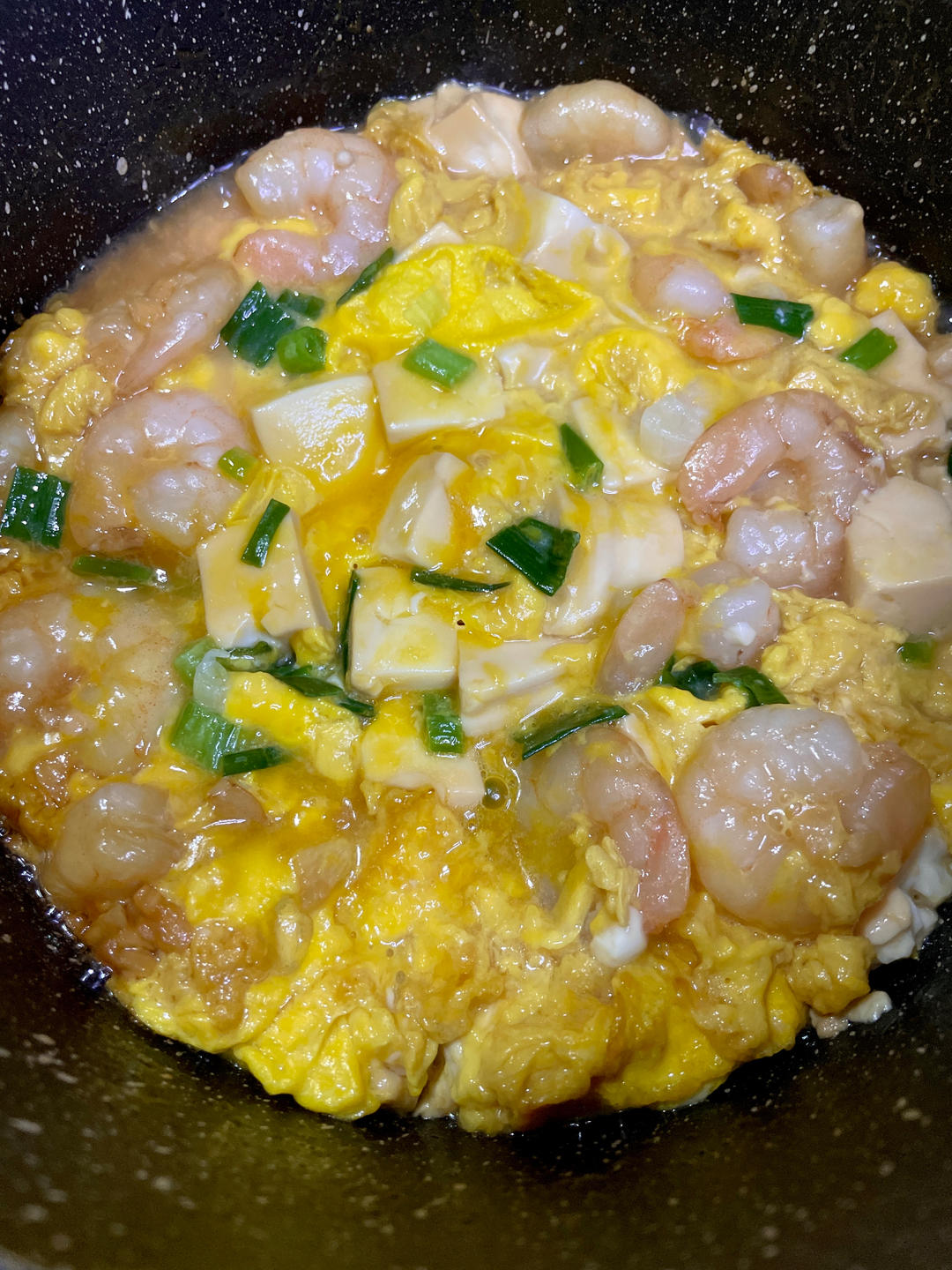 虾仁豆腐抱蛋快手下饭菜——中式一日三餐（二百六十四）