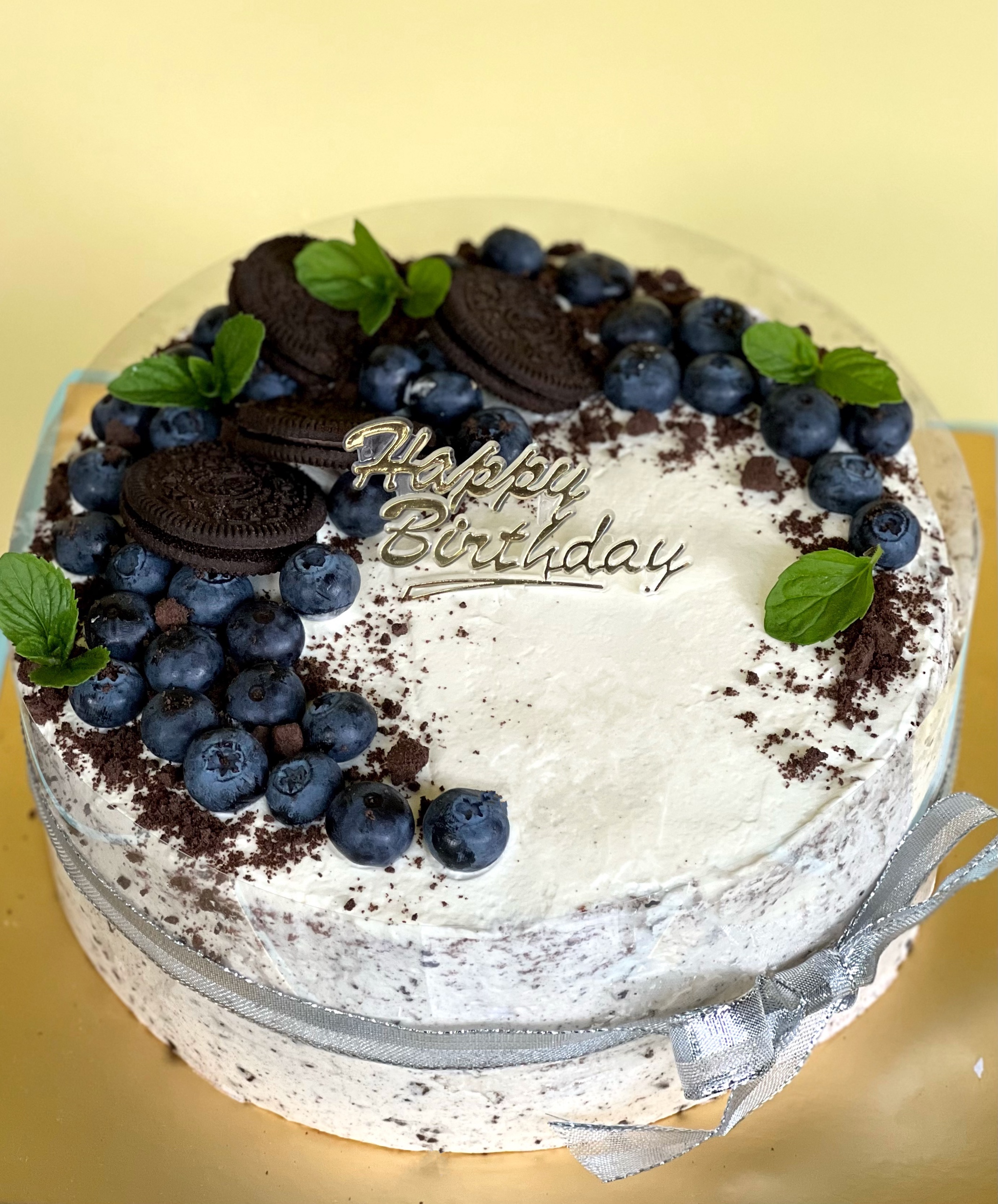 蓝莓奥利奥生日蛋糕的做法