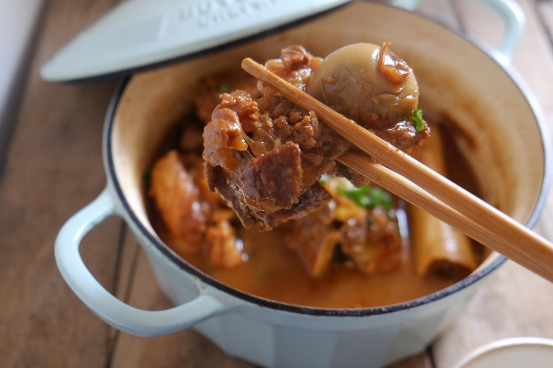 酱大骨【8月北鼎珐琅铸铁锅食谱】的做法