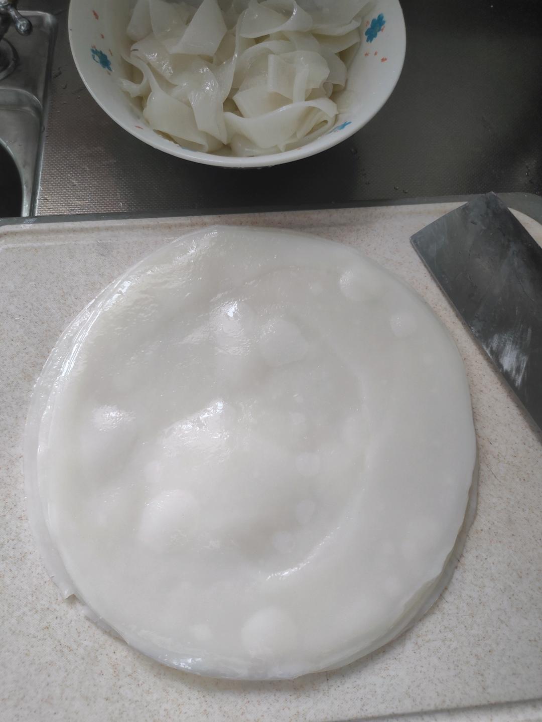 凉皮-家庭自制（告诉你自己做更劲道的秘诀）