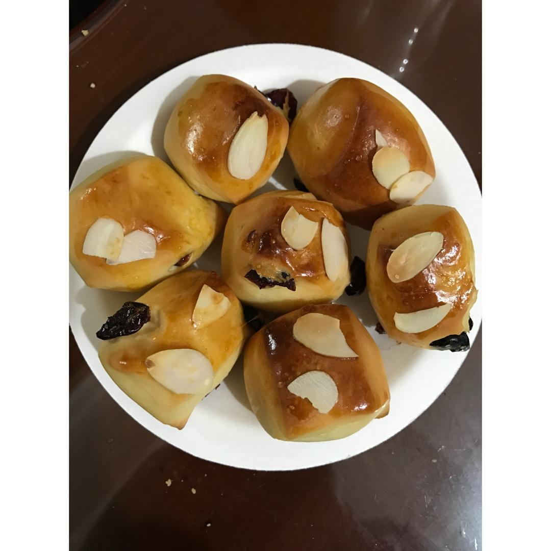 蔓越莓优格小面包块