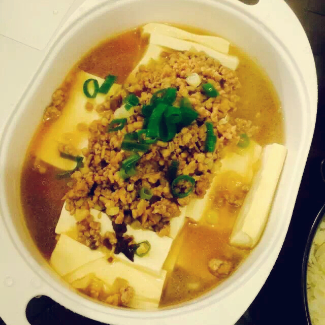 肉末蒸豆腐