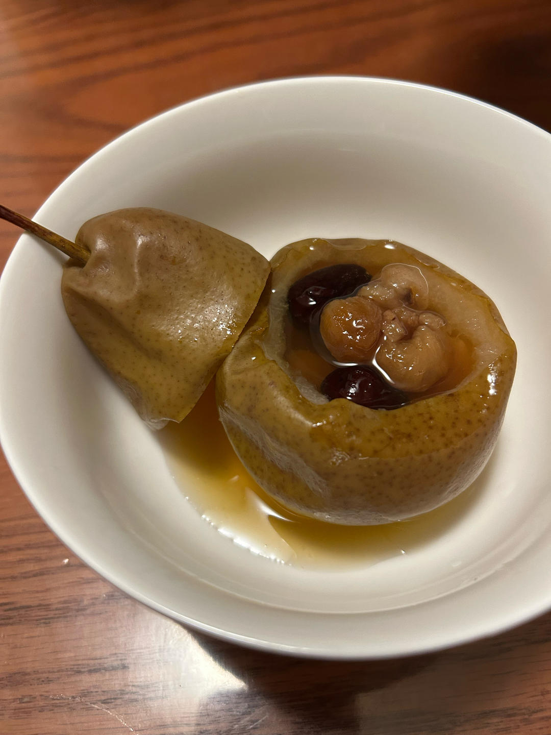 润肺止咳！秋冬季必备～空气炸锅之烤梨