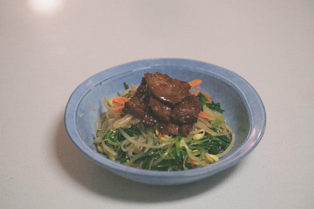 停不下来快手韩式拌杂菜