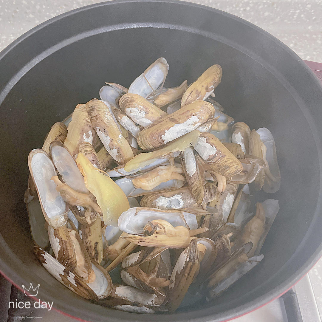 无水焗小海鲜（铸铁锅版）