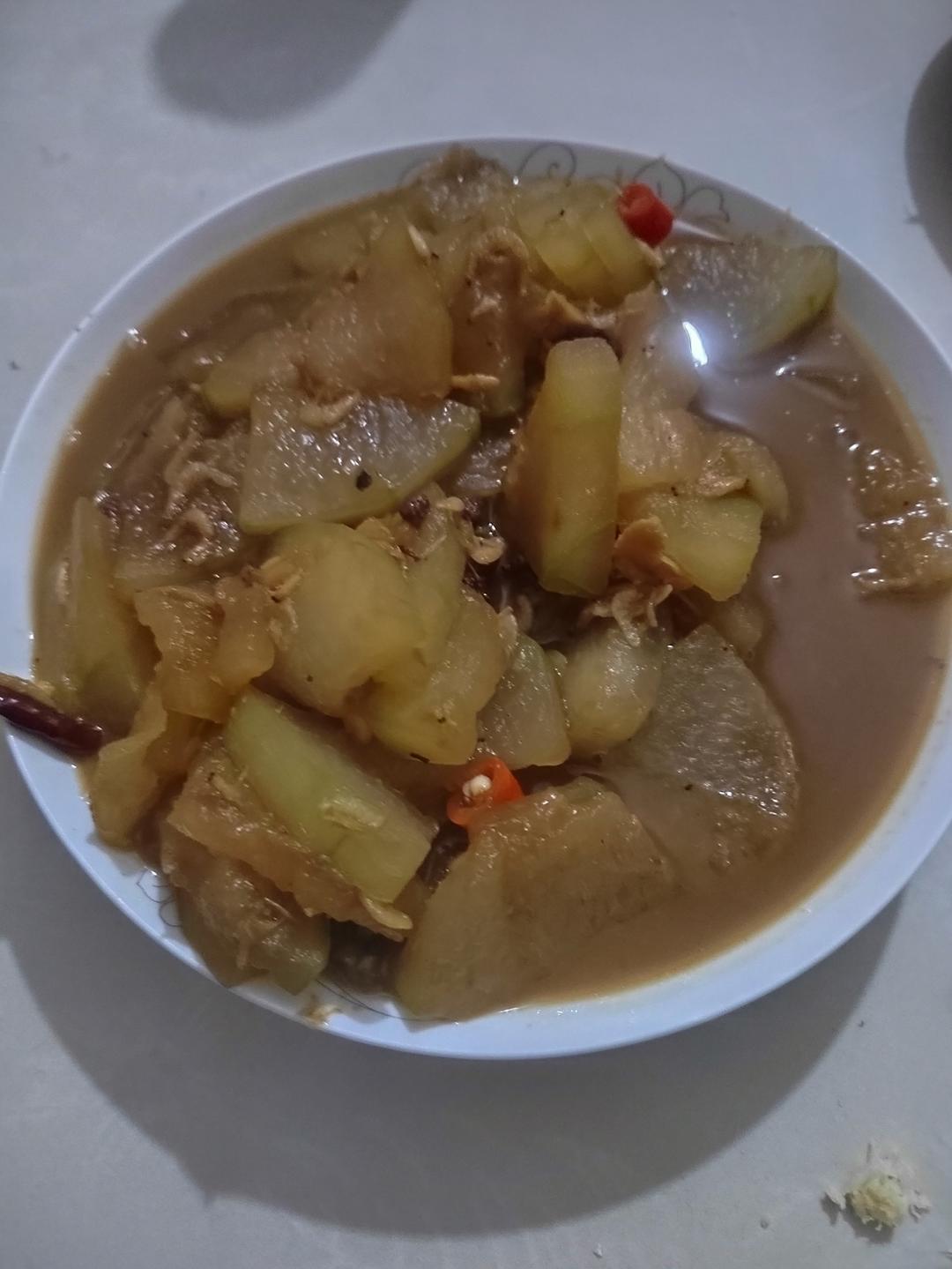 虾皮炒冬瓜