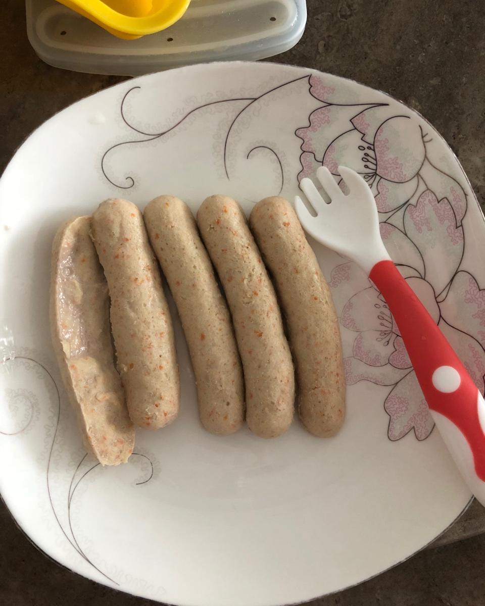 宝宝辅食（蒸出来的香肠）