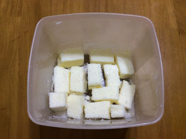 椰蓉牛奶小方