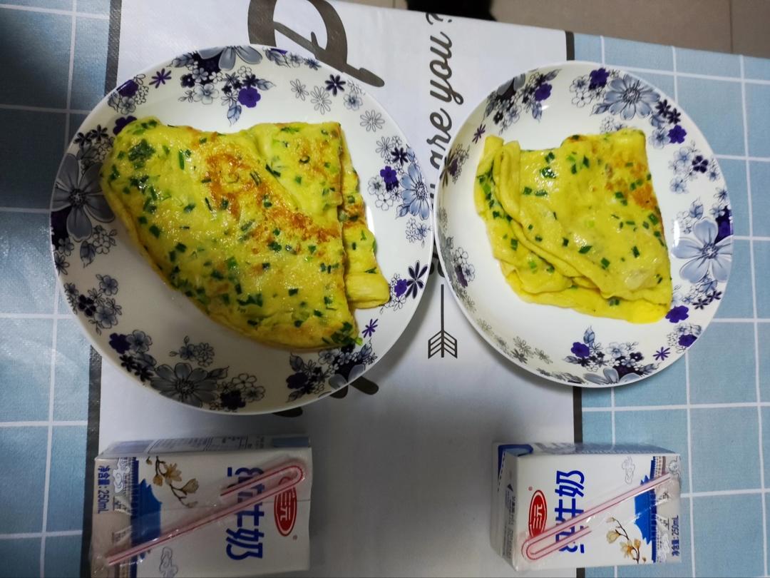 不粘粉，不揉面，5分钟就能搞定的鸡蛋饼