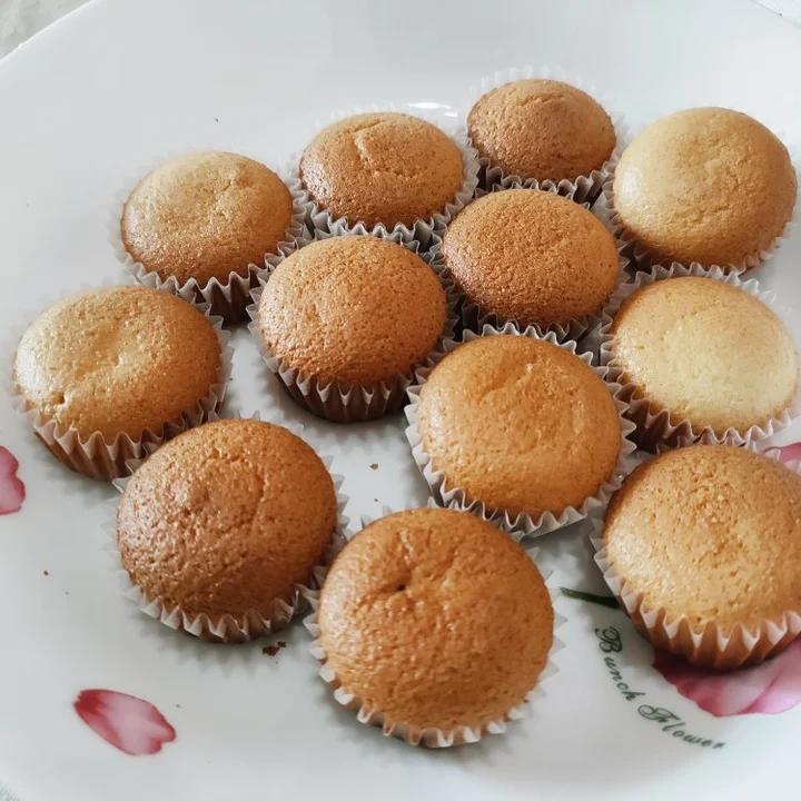 迷你🍥纸杯酸奶小蛋糕（不开裂不回缩）