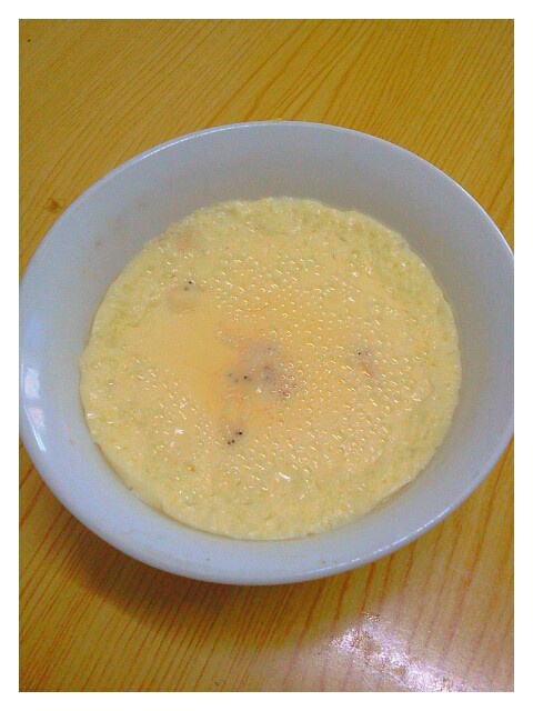 快手微波鸡蛋羹