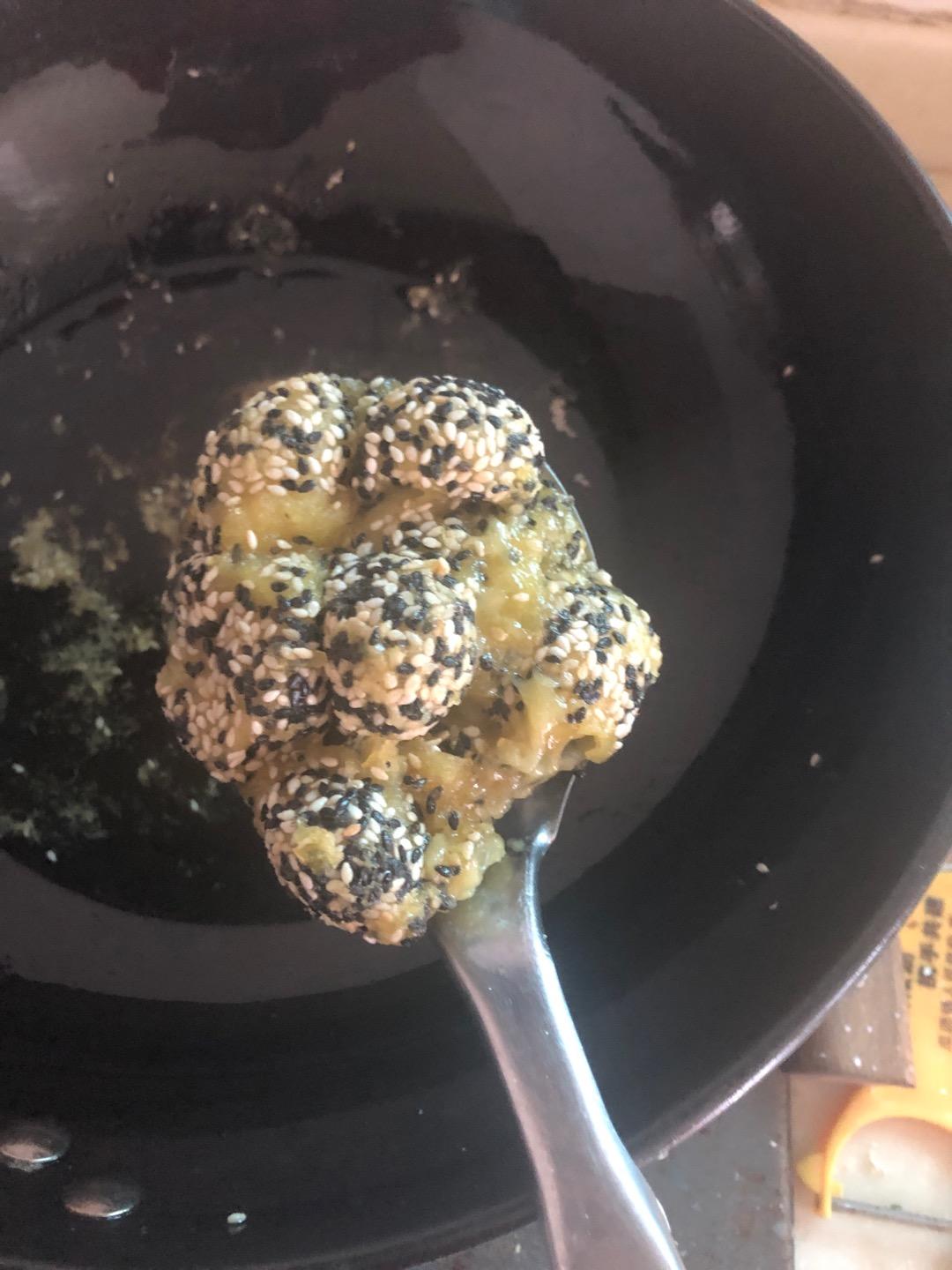 黄金球之二（红薯芝麻球）