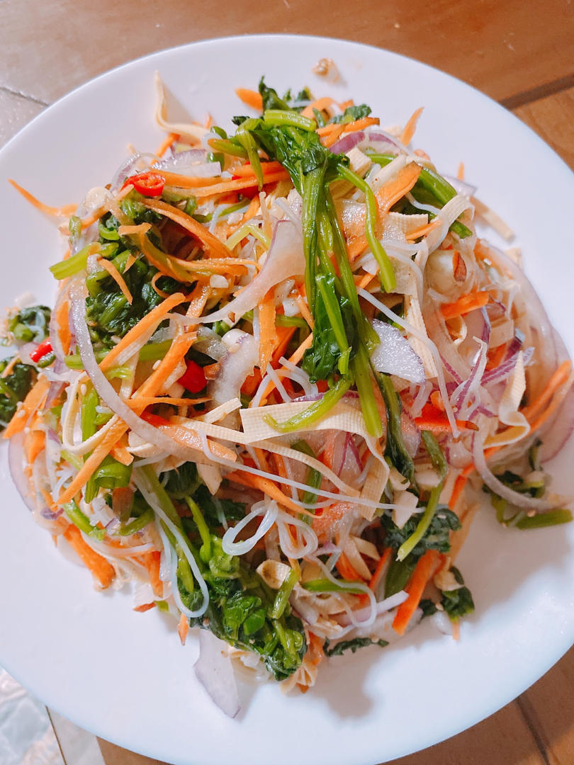 红豆雪迷做的适合夏天吃的家常凉拌菜