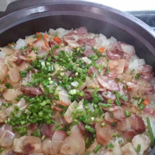 砂锅腊味饭