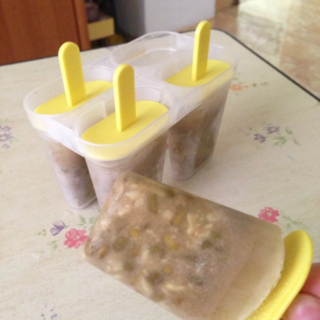 自制绿豆冰棍