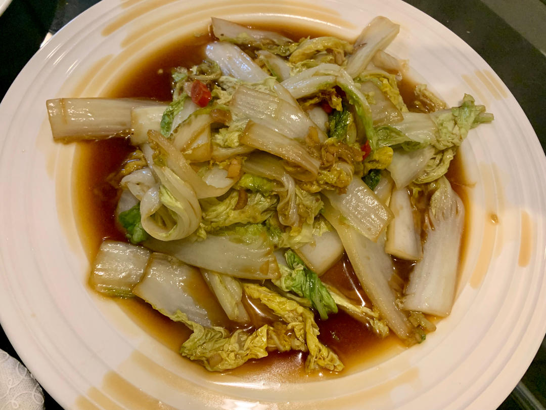 酸辣娃娃菜极简版💜