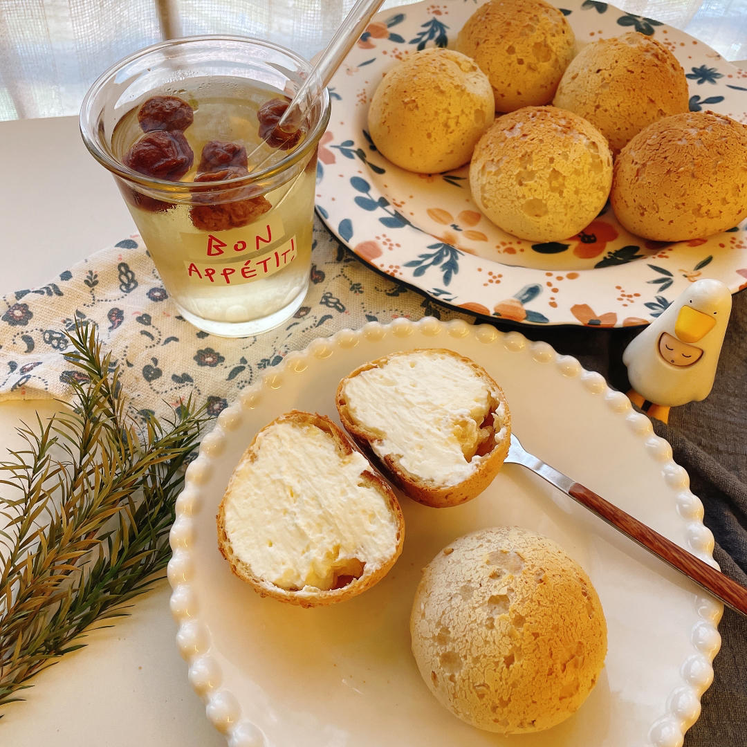 5分钟超快速｜空心麻薯球｜恐龙蛋面包球｜Q弹好吃｜完爆山姆会员店