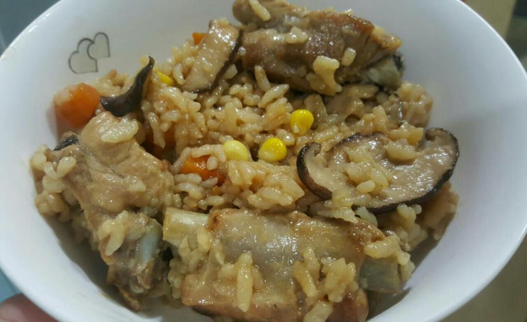 香菇排骨饭