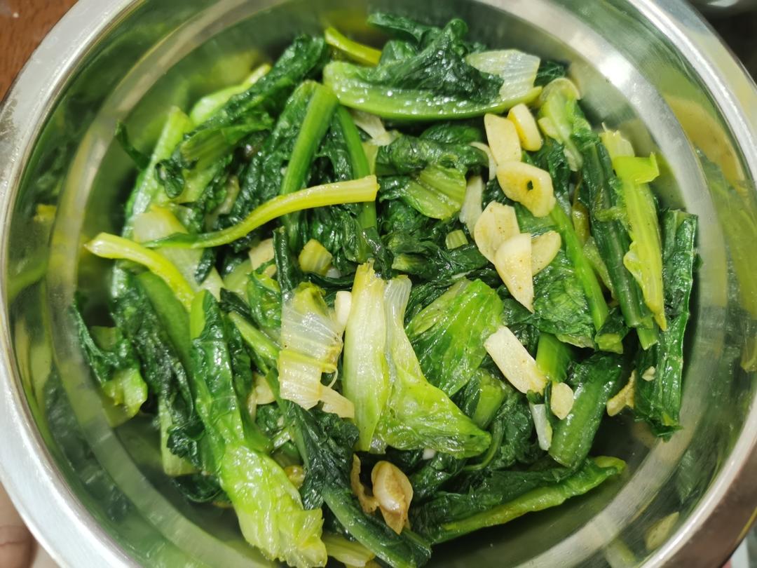 油麦菜炒蒜 2026-03-22