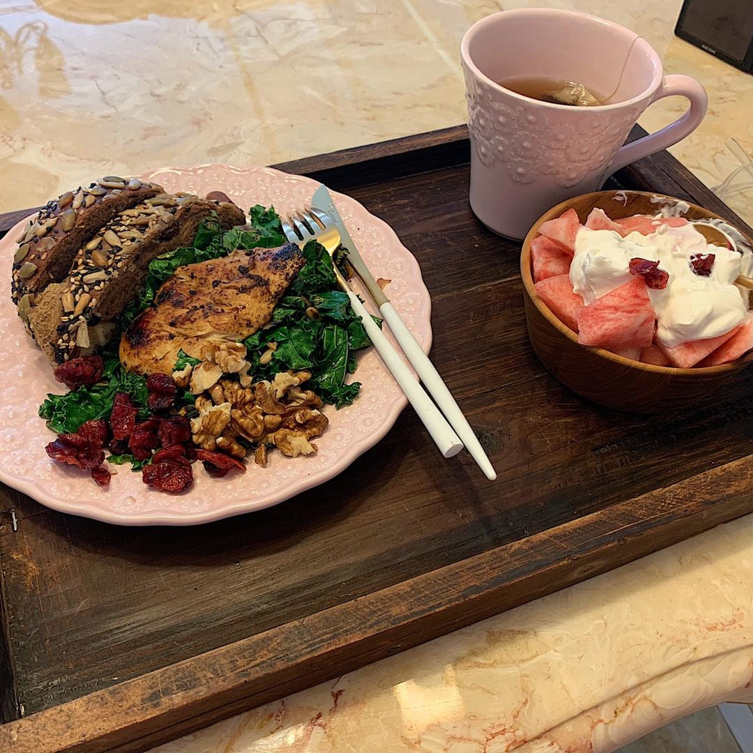 【健康三餐】蜂蜜黄芥末煎鸡胸