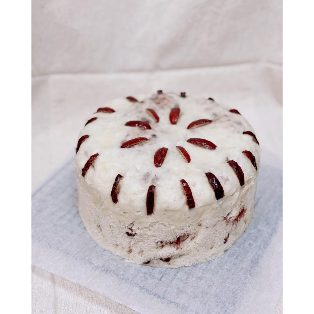 白面红枣发糕（老爸拿手面食之一）